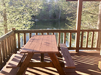 rental cabin lake Blue Ridge