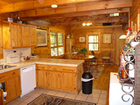 log cabin rental resort Appalachian